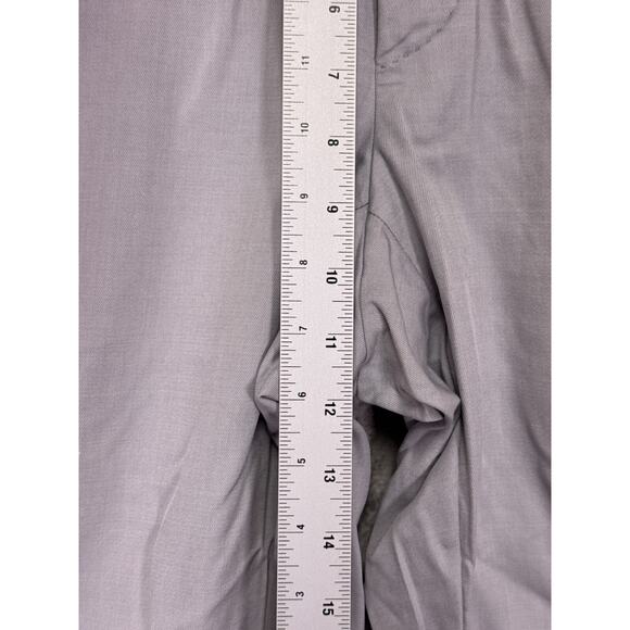 Thom Sweeney Pants 36 x 30 Mens Gray Cotton Wool Silk Lightweight Trouser - Picture 4 of 10